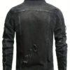 Form-fitting Denim Jacket For Men
