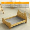 587634352 Cat Bed Universal Pet Bed Pet Nest Dog Nest Removable Solid Wood Bed Cute Kitten Princess Bed Pet Supplies