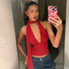46816a86-60a5-44ae-b03e-d5c44c6a7630.jpg Deep V-neck Halter Tops Summer Fashion Y2K Sleeveless T-shirt For Women Clothing