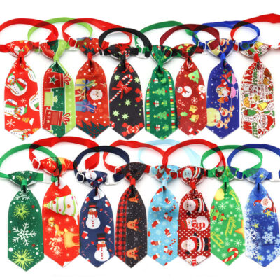587620260 New Christmas Pet Tie Bowtie Pet Supplies Dog Bowtie Accessories