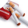 Dog cigarettes with box, sound making toys, pet toys, bite resistant and grinding plush toys, cat supplies