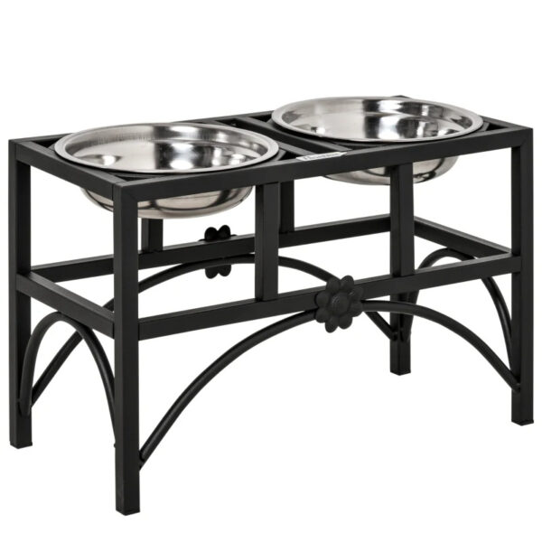 47e1329d-6289-46ae-a645-6522738dc715.jpg Double Stainless Steel Heavy Duty Dog Food Bowl Elevated Pet Feeding Station
