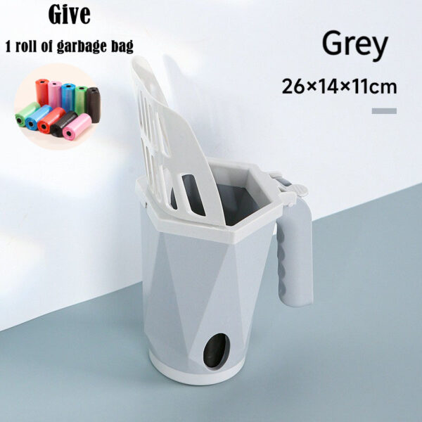 587814558 Cat Litter Shovel Self Cleaning Cats Litter Scooper Portable Cat Litter Box Kitten Toilet Cleaning Tool Pet Cat Supplies