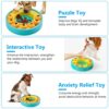 49cd4a64-eb4d-495a-9d34-8dc4ace52d4f.jpg 1Pc Dog Puzzle Food Feeder Slow Feeding Bowl Interactive Toy Dog Treat Dispensing Toy For IQ Training Mental Enrichment For Small Medium Large Dog Cat