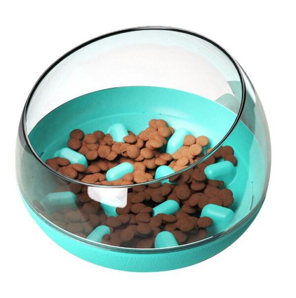 587814424 Pet Dog Bowls Puppy Slow Down Eating Feeding Bowl Dish Bowel Prevent Choking Obesity Dogs Supplies