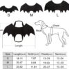 Halloween pet prop bat wings