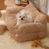 587813705 Luxury Cat Bed Sofa Winter Warm Cat Nest Pet Bed For Small Medium Dogs Cats Comfortable Plush Puppy Bed Pet Supplies