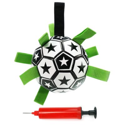 587637288 Pet Football Dog Football Toy Supplies Outdoor Multi functional Interactive Dog Ball with Rope