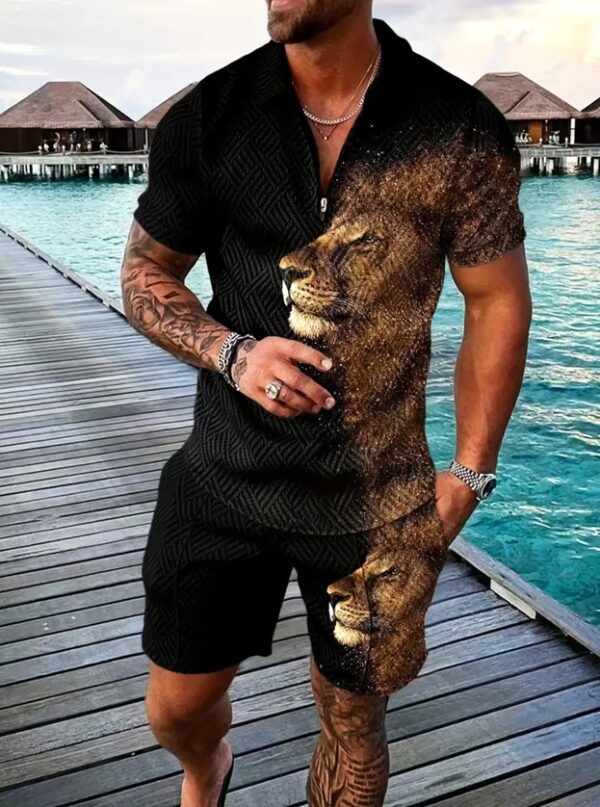 4a4c8516-7d75-4a2c-891e-947df60f2fd3.jpg Polo Shirt Sports Short Sleeve Shorts Suit For Men