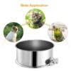 4ada37b1-c7d7-4dd5-a501-cb8c63d02369.jpg Tainless Steel Dog Bowl Pets Hanging Food Bowl Detachable Pet