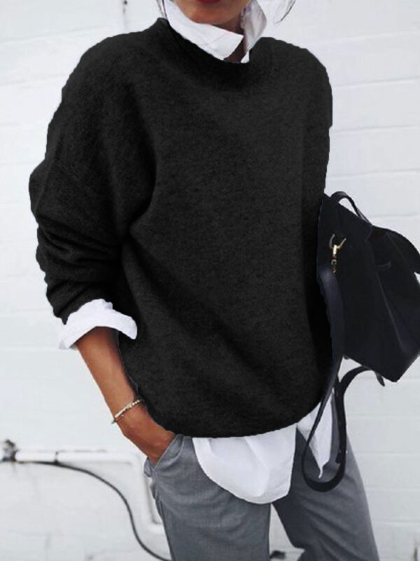 4c2e25c4-162d-4879-ac92-37ec438cd12d.jpg Fashion Long Sleeve Pullover Sweater Fall And Winter Fashion Solid Color Knitted Tops For Women Clothing