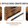 4c3398f735f149e3828c7eb57bb2f988.jpg Large Wooden Dog Crate Furniture, Multi-Functional Pet Cage Cabinet with Storage