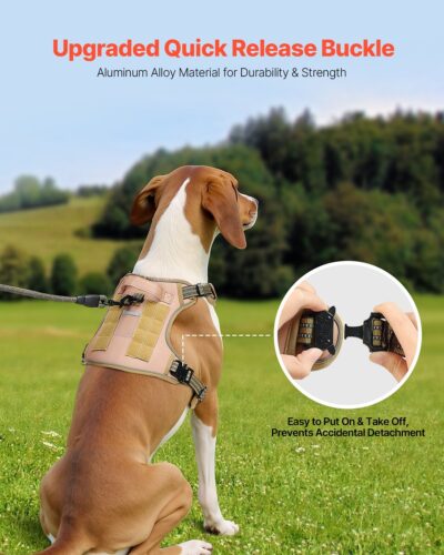 4ebff3e6-aad2-4b22-90ba-635710e52e86.jpg Dog Harness For Large Dogs No Pull Tactical Dog Harness Adjustable Pet Vest
