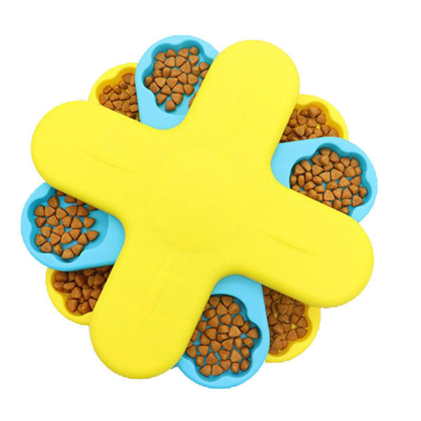 Self entertainment hidden food feeder dog training game interactive puzzle pet toy supplies