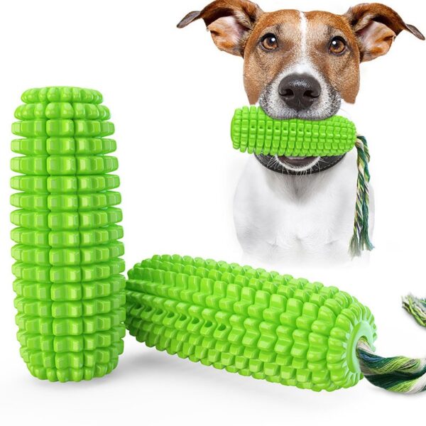Pet Supplies Sound Corn Dog Toy Cotton Rope Teething Stick