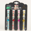 587814183 Pet Collars Cat and Dog Luminous Bell Collars Adjustable Rubber Luminous Dog Walking Supplies