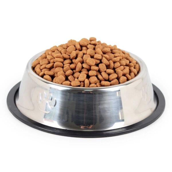 587813646 Stainless Steel Dog Bowl High-Grade Non-Slip Pet Bowl Pet Food Bowl Food Utensils 6 Sizes Pet Supplies