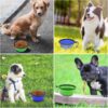 52a80a1b-e90e-49a6-879a-241b13d6b962.jpg Dog Bowl Pet Collapsible Bowls, 2 Pack For Cats Dogs, Portable Pet Feeding Watering Dish For Walking Parking Traveling With 2 Carabiners