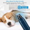 536cc52b-fb8f-4faa-b9fd-6c613a59dec1.jpg Dog Nail Grinder 2 Speeds Quiet USB Rechargeable Pet Nail Grinder Professional Pet Nail Trimmer Cordless Paws GroomingDog Nail Grinder 2 Speeds Quiet USB Rechargeable Pet Nail Grinder Professional Pet