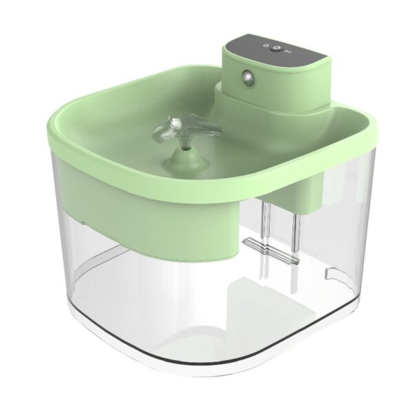 587689937 Inductive wireless cat water dispenser with large capacity, non plug in automatic circulation, intelligent pet supplies, silent water dispenser