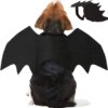 Halloween pet prop bat wings