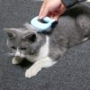 587690571 Elastic Soft Needle Comb Pet Hair Removal Massaging Shell Comb Cat Massage Brush Kitten Grooming Shedding Tools Bathing Supplies