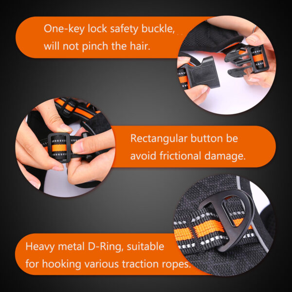 587814067 Pet Supplies Reflective Chest Strap Traction Rope Medium And Large Dogs Explosion-Proof Rush Dog Vest
