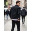 Form-fitting Denim Jacket For Men