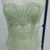 Sexy Hollow Out Corset Top Women Lace Double-layer Streetwear Party Club Corset Clothing