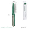 Pet Comb Cat Hair Removal Long Needle Comb Flea Comb Knot Hair Removal Comb Dog Comb Pet Supplies