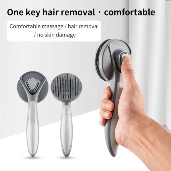 587690426 Pet Supplies Self-Cleaning Comb Cat Comb Dog Needle Comb Cat Hair Removal Comb Massage To Remove Floating Hair Brush