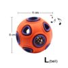 HOOPET Pet Dog Toys Toy Funny Interactive Ball Dog Chew Toy For Dog Ball Of Food Rubber Balls Pets Supplies