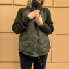 5bf6f7e0-3880-4e15-b047-7f30dfd87282.jpg Winter Stand Collar Cotton Jacket With Pockets Fashion Knitted Stitching Zipper Coat Warm Tops For Women Clothing