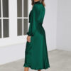 5d2fd8de-a937-4a8a-aaf5-d0e1779e8d57.jpeg Elegant Temperament Long-sleeved Dress Satin Halterneck Formal Evening Dresses Women Clothing
