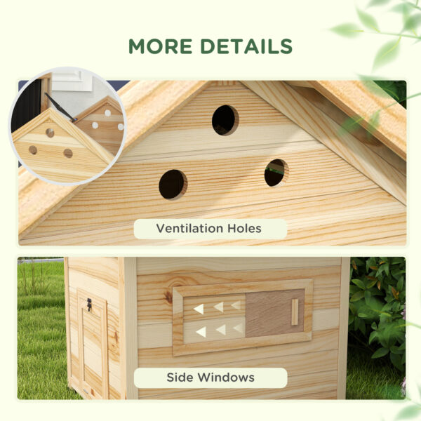 5f2ef3f579a04e7896ed6e349da5e05e.jpg Pet Coop,Wooden House with Openable Roof