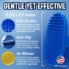 Dog Shampoo Brush Pet Grooming Bath Supplies For Dogs And Cats Bath Brush For Long Short Hair