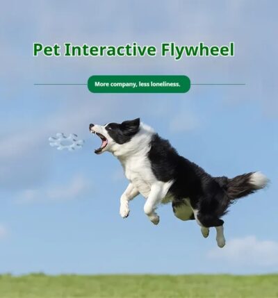 602b8d61-40be-4b79-92b7-41a70ecdec23.jpg Pet Interactive Flywheel,Dog Toy,Fun Interactions Buildstronger Bonds
