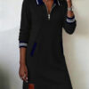 609e4484-24c5-4909-af7e-d8c1e5ed1417.jpg Casual Sports Dress Fashion Lapel Zipper Pockets Long Sleeve Dresses For Women Clothing