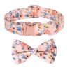 Sunflower Pet Collar Cotton Breathable Dog Collar Zou Ju Printed Neck Ring Pet Supplies
