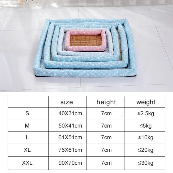 Summer Pet Cooler Pet Ice Mat Cat Kennel Dog Kennel Pet Mat Pet Bed Pet Mat Summer Ice Mat Summer