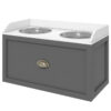 620c9ee6-ef83-4491-9462-76d841e65fe4.jpg Pet Feeding Station Pet Dish Bowl Set With Storage, 2 Elevated Dog Bowls For Large Sized Dogs, Gray