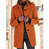 6261a88e-ceae-4fb1-be5e-52015363081e.jpg Fashion Stand Collar Woolen Coat With Pockets Fall Winter Casual Button Outwear For Women Clothing