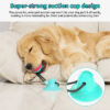587691057 Dog Food Toys - Silicone Suction Interactive Chew Toy, Dental Cleaning Chew Brush for Puppy Teething & Pet Feeding Supplies