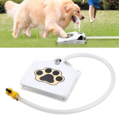 636f90f7-7811-45d8-a705-f23faa1db102.jpg Dog Water Fountain Outdoor Dog Pet Water Dispenser Step-on Activated Sprinkler
