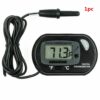 587690636 LCD Digital Aquarium Thermometer Fish Tank Water Temperature Meter Aquarium Temp Detector Fish Alarm Pet Supplies Tool Aquatic