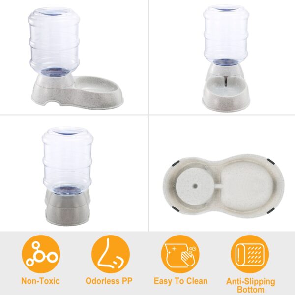 64fdc089-0e65-4e96-9796-1b554e855010.jpg 3.5L 1Gal Pet Water Dispenser Self-Dispensing Gravity Pets Water Feeder Automatic Pet Waterer Cat Dog
