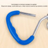 587639497 Outdoor Pet Supplies Dog Stake Chrome Plated Spiral Ground Anchor Dog Tether Factory Direct Stock