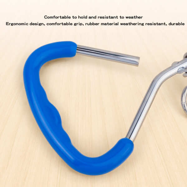 587639497 Outdoor Pet Supplies Dog Stake Chrome Plated Spiral Ground Anchor Dog Tether Factory Direct Stock