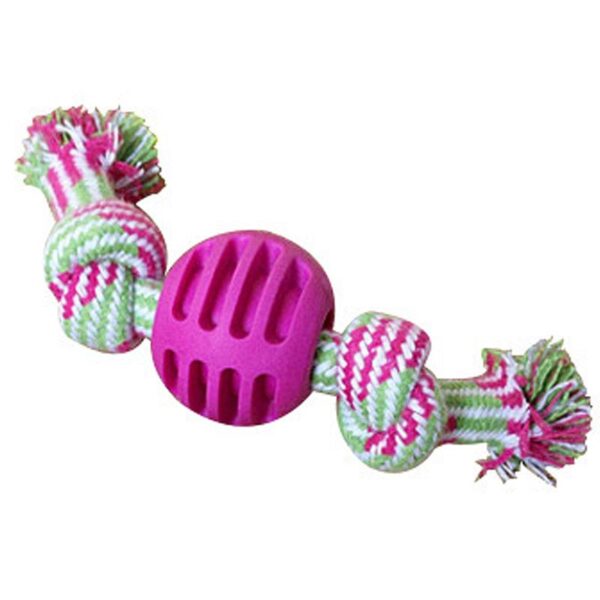 587689660 Dorakitten 1pc Bite Resistant Dog Rope Toy Pet Interactive Knot Design Dog Chew Rope Puppy Teething Toy Pet Supplies Dog Favors