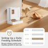 66989dcb-19b7-45a1-9711-8eda97a44a52.jpg Waithem WiFi Automatic Pet Feeder & Waterer 2-in-1 Set App-Controlled, 2-Week Capacity, Detachable &Washable, Moisture-Proof